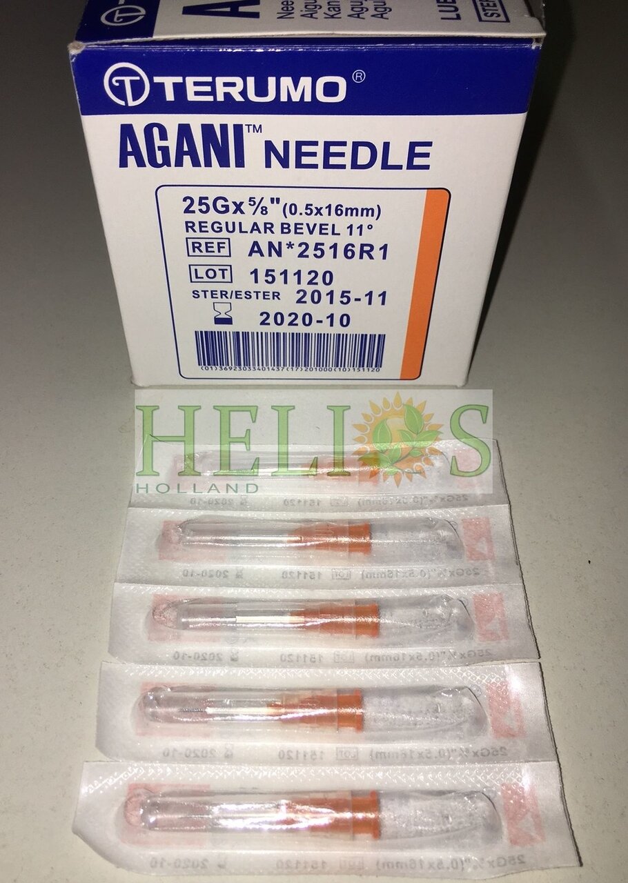 Injectienaald oranje 25g  0,5x16mm