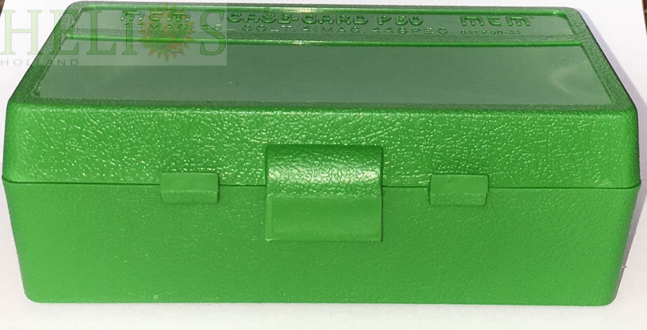 Box / doos voor testbuisjes groen