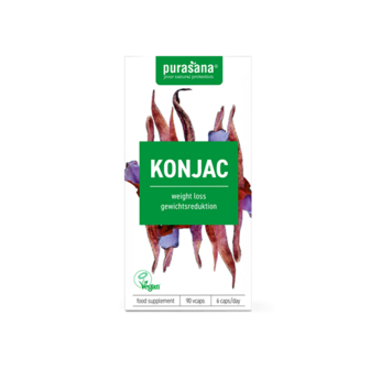 Konjac Extract - 90 capsules - Purasana