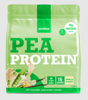 Vegan Prote&iuml;ne Erwt Vanille - 400 gram