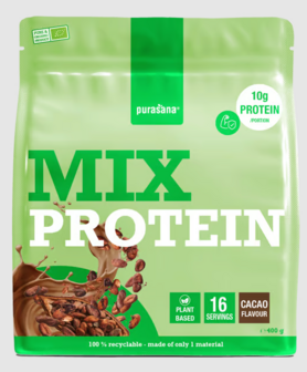 Purasana - Vegan Prote&iuml;ne Mix Cacao - 400 gram