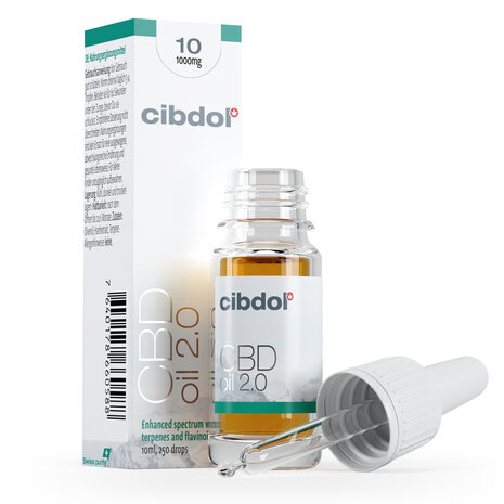 CBD-olie 2.0 10% (1000mg) - 10ml - CIBDOL