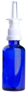  Fles 50ml blauw met Neusverstuiver / Neussprayer