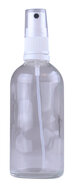 Fles 100ml  met helder witte Spraydop / Verstuiver