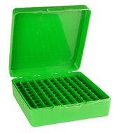 Box voor 100 testbuisjes groen