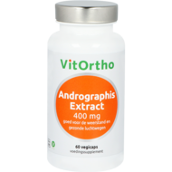 Andrographis Extract 400 mg - 60 vegicaps - Vitortho