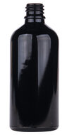 Druppelflesje 100ml Zwart Glas