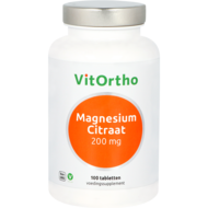 Magnesium Citraat 100 tabletten Vitortho