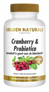Golden Naturals Blaas + Probiotica 180 vegan capsules