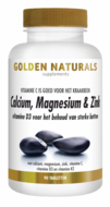 Golden Naturals Calcium, Magnesium &amp; Zink 90 Tabletten
