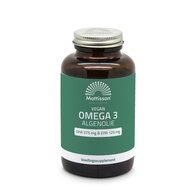 Vegan Omega-3 Algenolie 500 mg - DHA 375 mg &amp; EPA 125 mg - 180 capsules - Mattisson