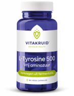 L-Tyrosine 500mg - 60Vcaps - Vitakruid