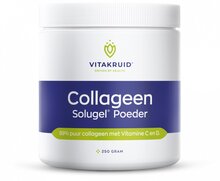 Collageen Solugel Poeder - 250g - Vitakruid