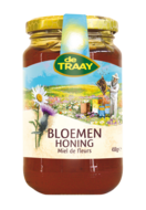 Bloemenhoning vloeibaar - 900 gram - De Traay