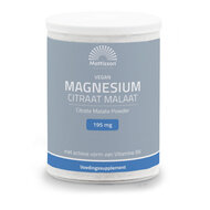  Magnesium Citraat Malaat Poeder 195 mg - 125 gram - Mattisson
