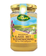 Klaver- met Bloemenhoning BIO 350 gram - De Traay