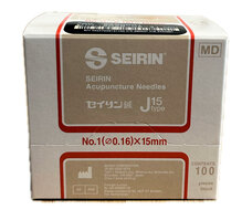 Seirin Gesiliconiseerde Acupunctuurnaald - 0,16x30mm
