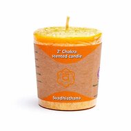 Votief Geurkaarsje 2e Chakra