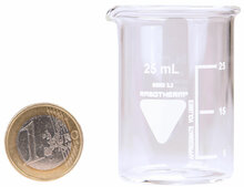 Maatbeker van Glas Vuurvast - 25ml