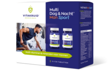 Multi Dag &amp; Nacht&reg; Man Sport - 2x 30 Tabletten - Vitakruid