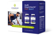 Multi Dag &amp; Nacht&reg; Man Sport - 2x 90 Tabletten - Vitakruid