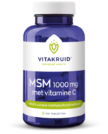 MSM 1000 mg met vitamine C - 120 Tabletten - Vitakruid