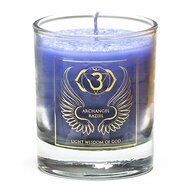 Votief geurkaars aartsengel Razi&euml;l chakra 6