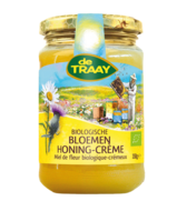 Bloemenhoning Cr&egrave;me BIO 350 gram - De Traay