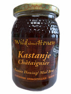 Kastanje Rauwe Honing - 500g - Wild about Honey