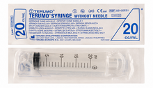 Terumo injectiespuit 20 ml Luer Slip zonder naald