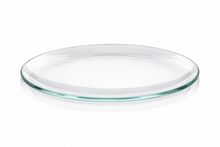 Horlogeglas &Oslash; 80 mm van helder transparant glas