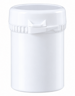 Witte Snap Secure pot 45 ml met verzegelbare deksel