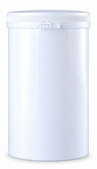 Witte Snap Secure pot 1350 ml met verzegelbaar deksel