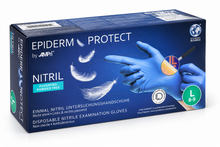 EpidermProtect nitril onderzoekshandschoenen blauw maat L 100 stuks