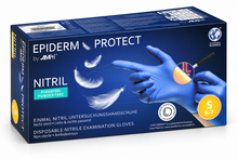 EpidermProtect nitril onderzoekshandschoenen blauw maat S 100 stuks