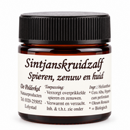 De Polderkol biologische Sint-Janskruidzalf EKO met sint-janskruid en rozemarijn