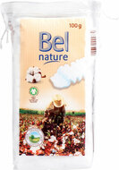 Bel Nature biologische zigzag watten 100 gram van biologisch katoen
