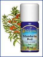 Rode mandarijn biologische etherische olie 