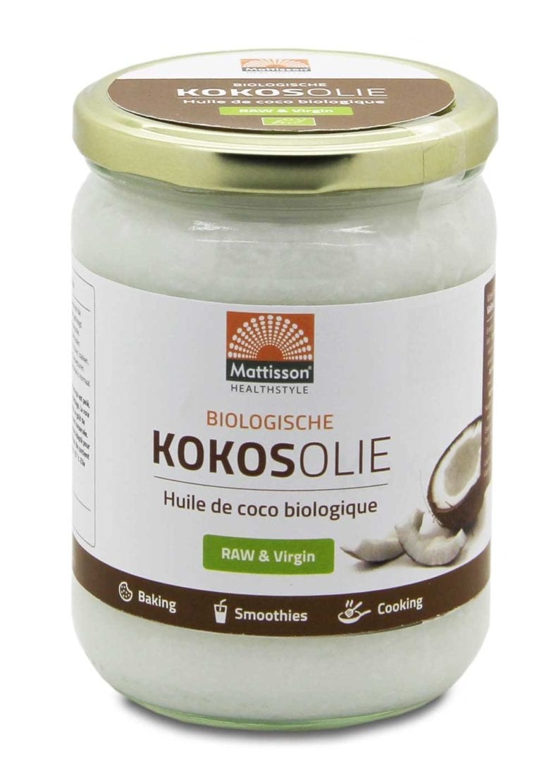 Mattisson Biologische Kokosolie Extra Virgin - Helios Holland Webshop