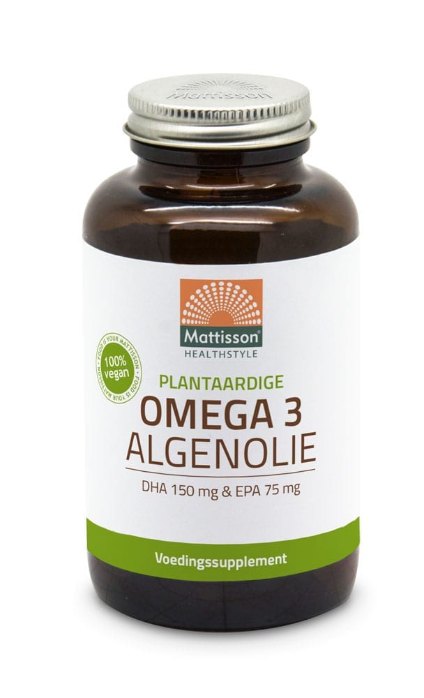 Mattisson Vegan Omega-3 Algenolie 