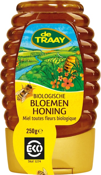 Bloemenhoning BIO Knijpfles 250 gram