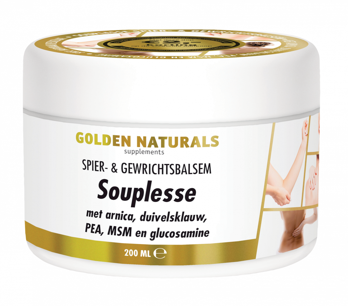 Golden Naturals Souplesse Spier- & Gewrichtsbalsem