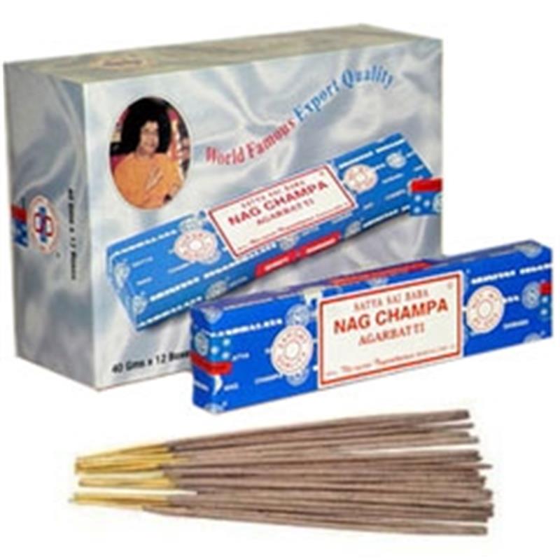 Wierook Sai Baba Nag Champa 40 gram grootverpakking