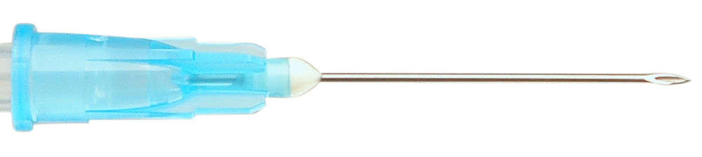 Injectienaald blauw 23g  0,6x25mm