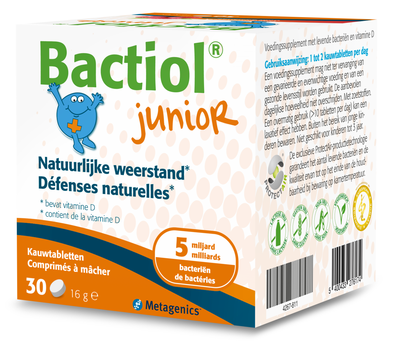 Bactiol Junior 30 Kauwtabletten
