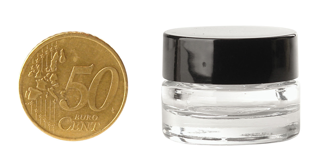 cremepotje 3ml glas