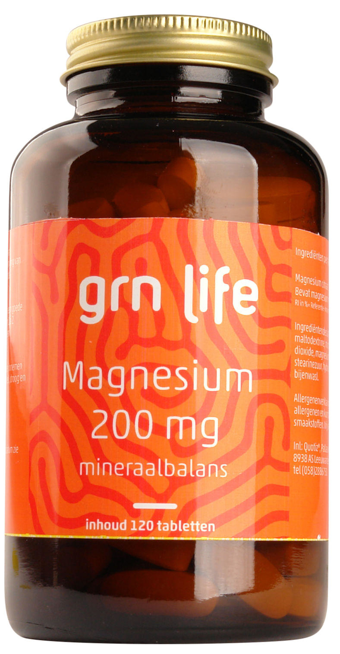 GRN LIFE Magnesium 200 mg citraat