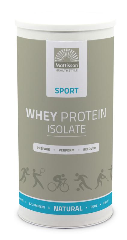 Whey Proteine Isolate 600g - Mattisson