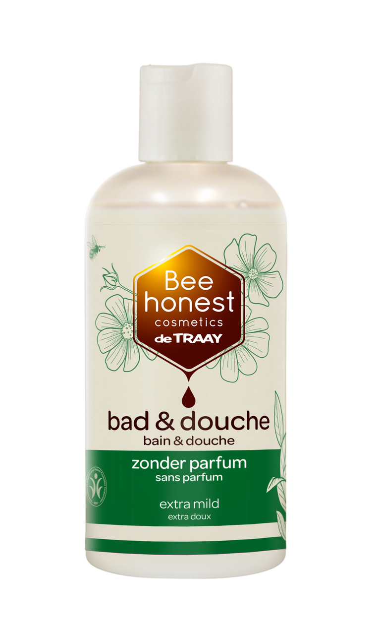 Bad & Douche zonder Parfum 250ml - Bee Honest