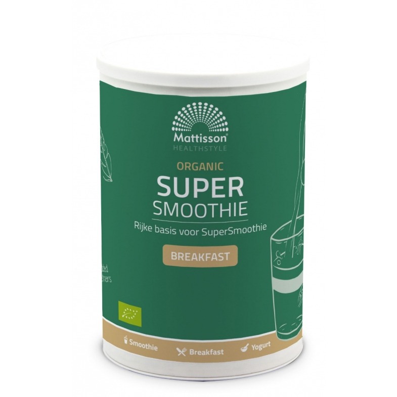 Absolute Supersmoothie Breakfast Mix Bio Raw -500g - Mattisson